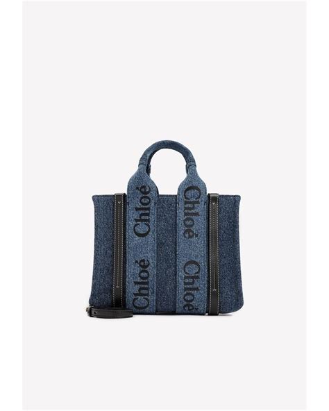 chloe woody fake|chloe woody tote denim.